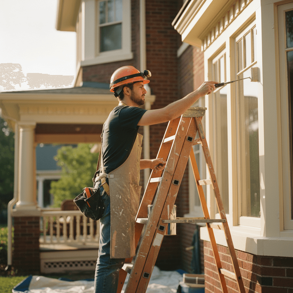 Exterior home painting
